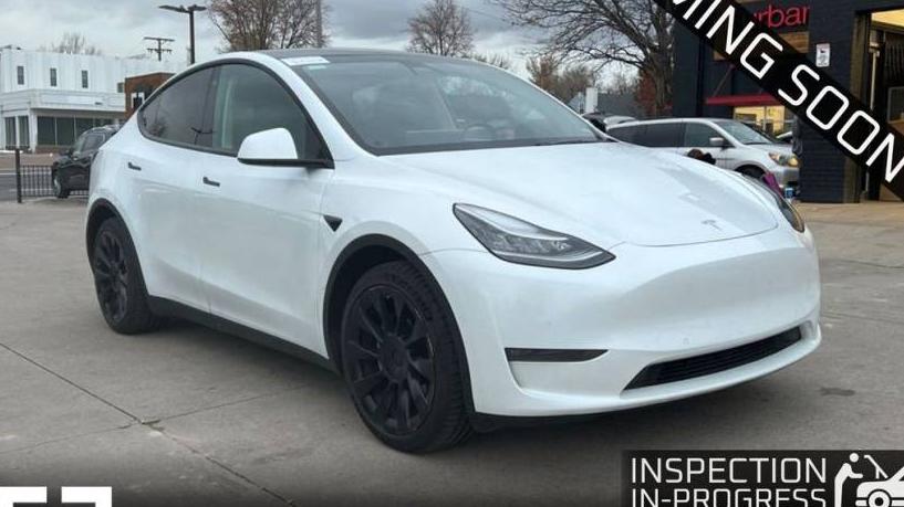 TESLA MODEL Y 2020 5YJYGDEE2LF013025 image